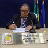 Balanço: Robertão (MDB) apresentou 12 proposições no ano