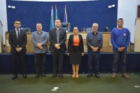 Chefes dos Poderes se reúnem na Câmara para debater cenário do município 