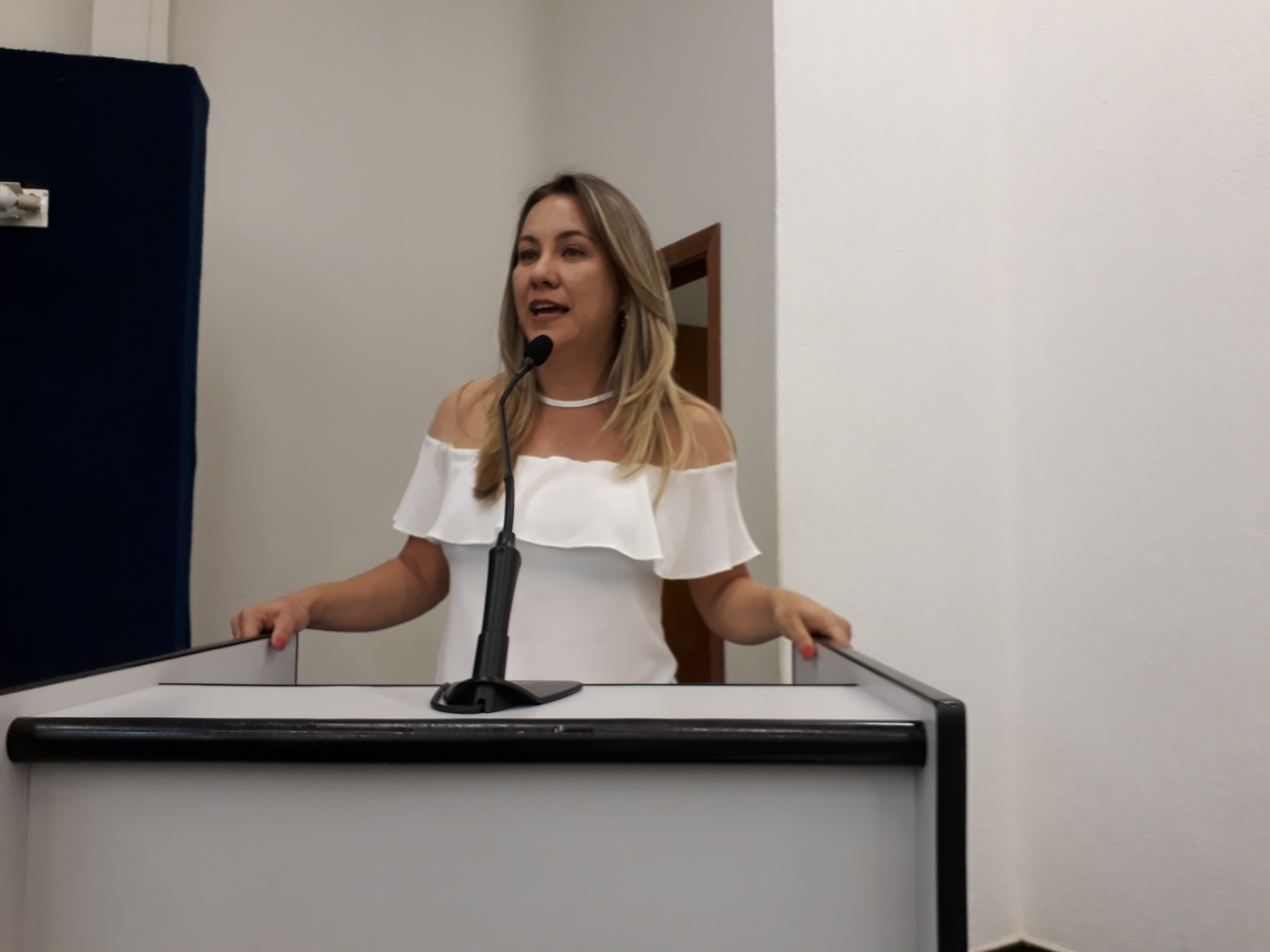 Fabiana Galvão cobra transparência nos serviços de internet em Ribas do Rio Pardo