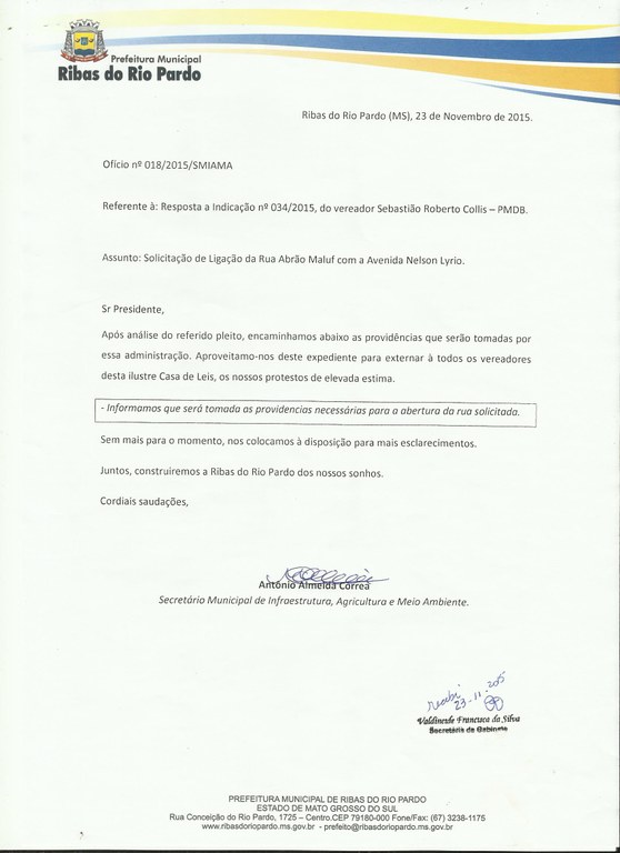 Requerimento de ligação de ruas solicitado pelo vereador Robertão, é  atendido pela Secretaria de Infraestrutura — Câmara Municipal